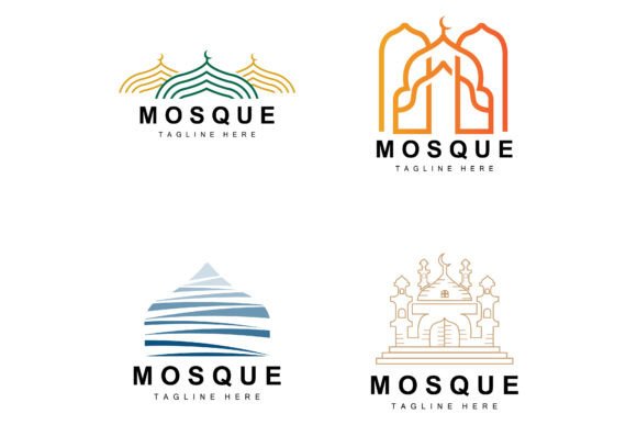 Download Mosque Logo, Islamic Worship Design, Eid - Worship design Collection