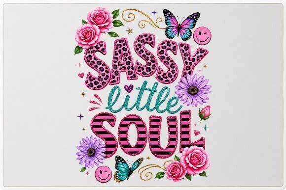 Download Sassy Little Soul Trendy Graphic PNG - Trendy graphic Collection