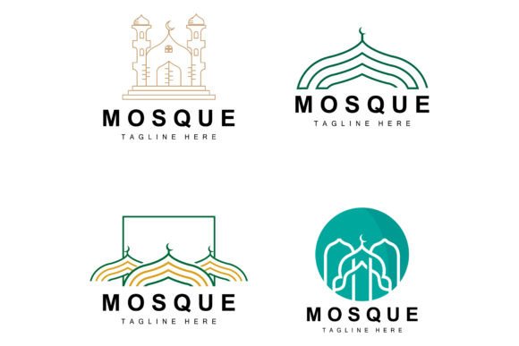 Download Mosque Logo, Islamic Worship Design, Eid - Worship design Collection