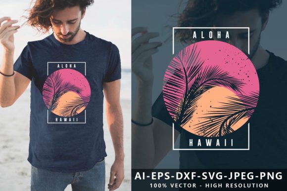 Download Aloha Hawaii Trendy Graphic T-Shirt - Trendy graphic Collection