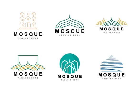 Download Mosque Logo, Islamic Worship Design, Eid - Worship design Collection