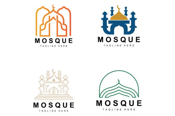 Download Mosque Logo, Islamic Worship Design, Eid - Worship design Collection