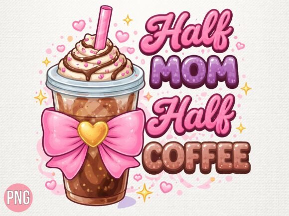 Download Half Mom Half Coffee Iced Drink PNG - Iced drink Collection